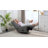 31.1" W Manual Swivel Rocker Recliner Chair Glider With Side Storage Pocket-433891539