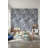 Zebra Wallpaper Gray Modern Wall Mural