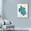 « on the ondulations vi », reproduction d’impression sur toile tendue-33424538