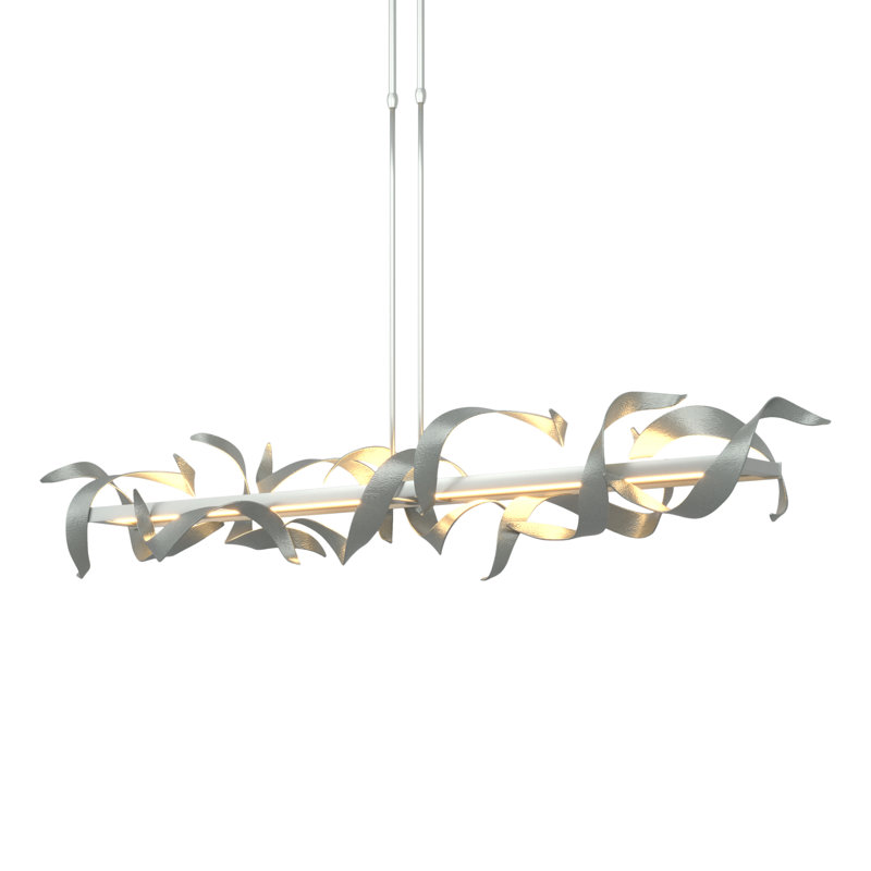 Luminaire suspendu linéaire à DEL Fillet Kitchen Island, Platine rétro