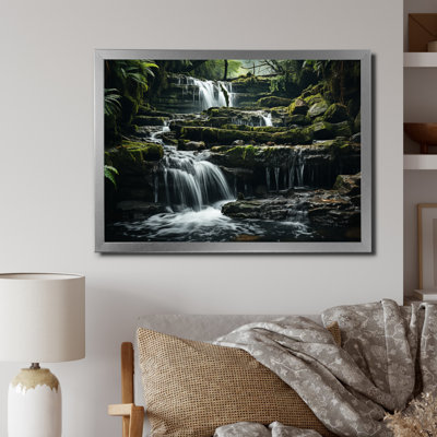 Waterfall Natures Symphony sur toile