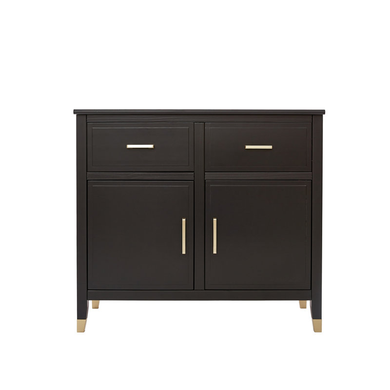 Aldena 95cm Sideboard, Black