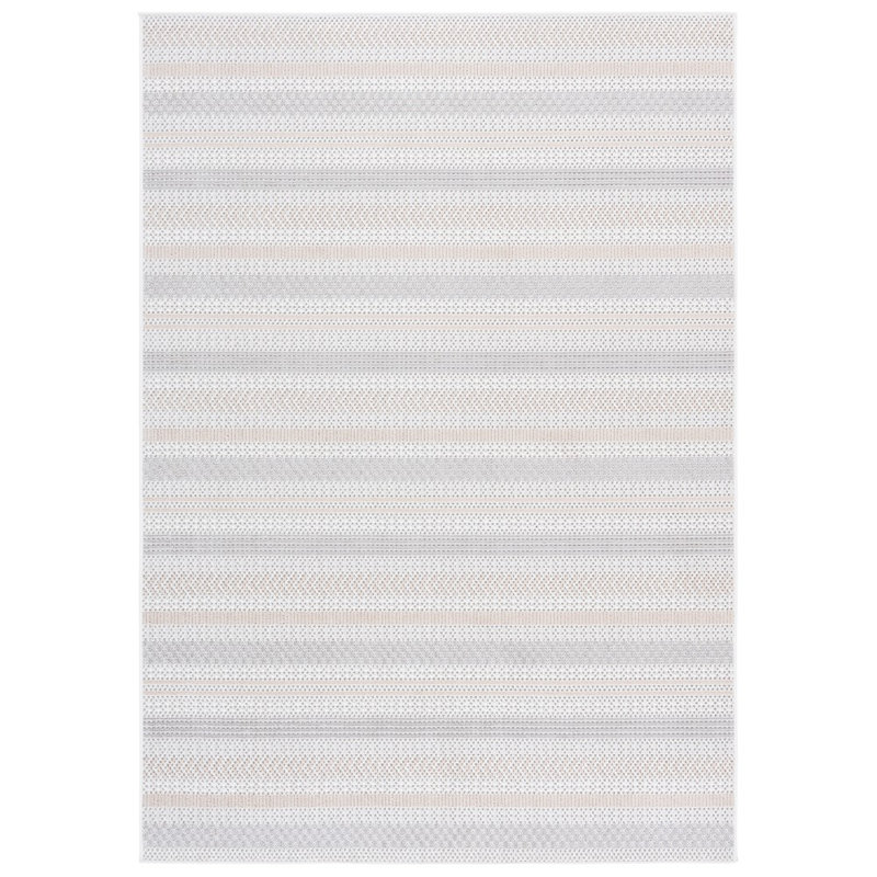 Veranda Performance Striped Indoor Rug, Rectangle 4' x 6'