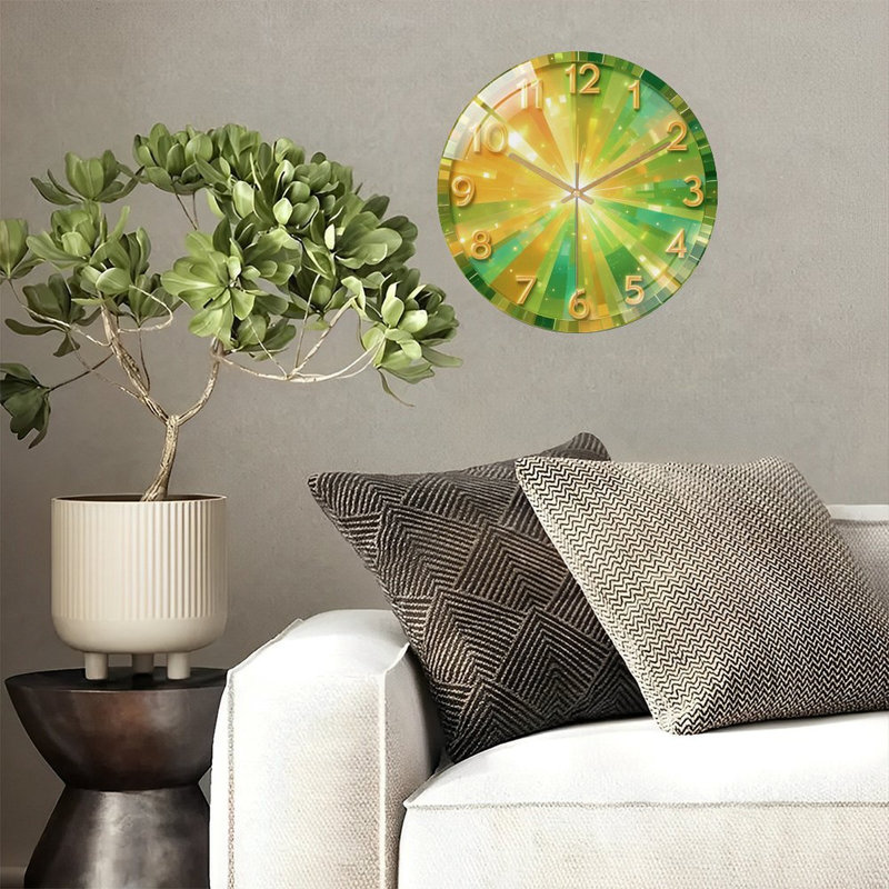 Horloge murale 12 po