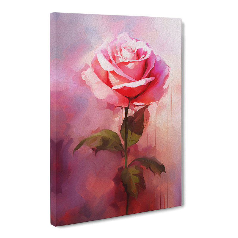 Rose Gestural No.2 - Print, 50cm H x 35cm W x 3cm D