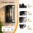 Jarrow Wrought Iron and Glass Outdoor Wall Light-449143345-449143348