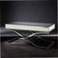 Table de cocktail en miroir - Chrome