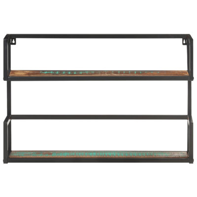 Tablette murale en bois massif