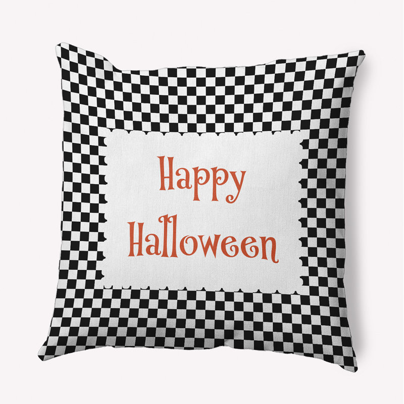 Coussin Vinco, Noir, 20 po x 20 po