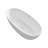 61" Solid Surface Deep Soaking Bathtub