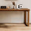 Bureau moderne et simple en bois massif-1444040671