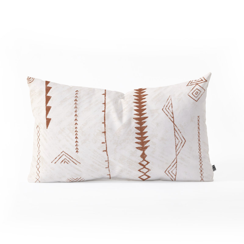 Dash and Ash Blank Slate Lumbar Pillow