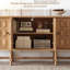 Buffet rétro en bois massif polyvalent