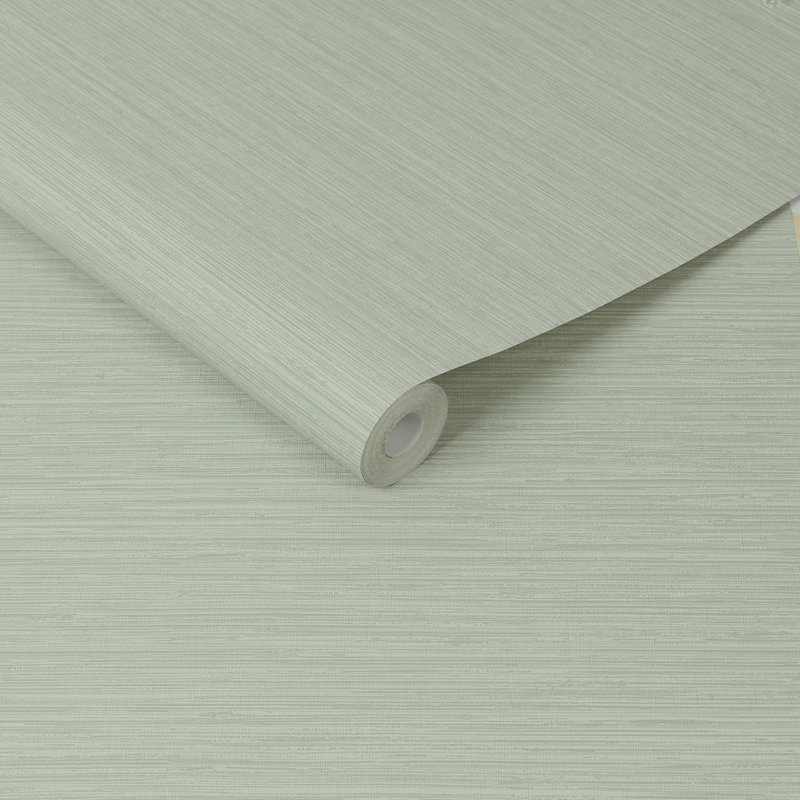Superfresco Easy Serenity Textured Plain Wallpaper, Green
