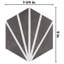 Carreau de mur et plancher en porcelaine à motif horizon 7-3 / 4 po x 9 po Horizon Dawn-75146010