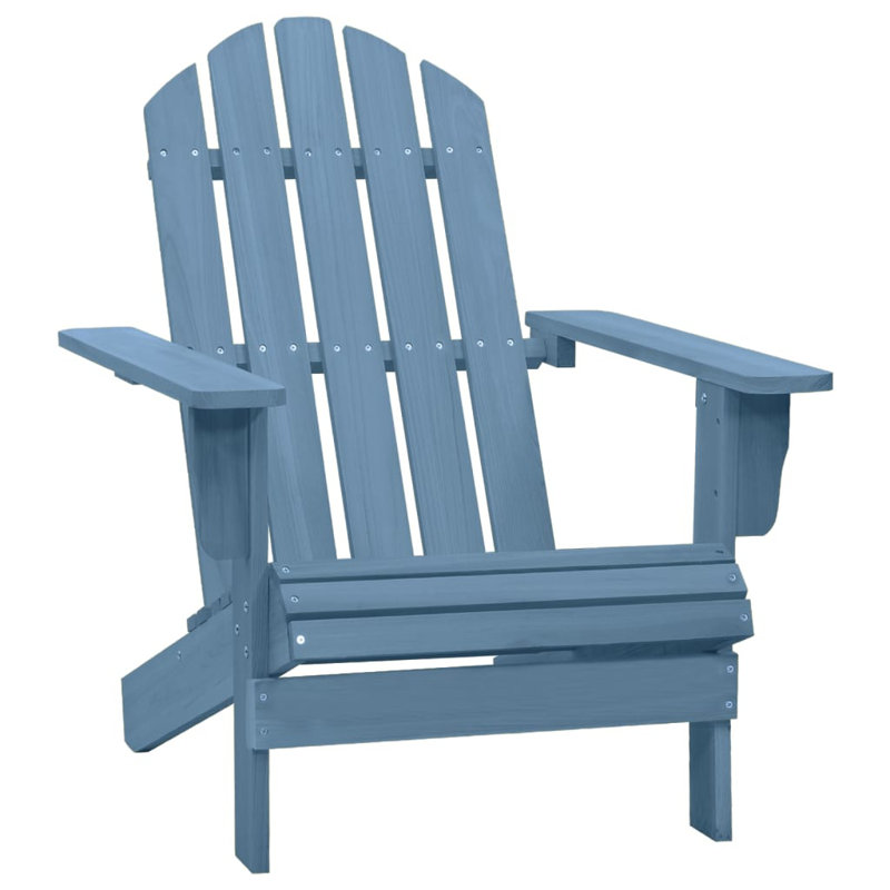 Tackett Outdoor Single Sun Lounger, Blue