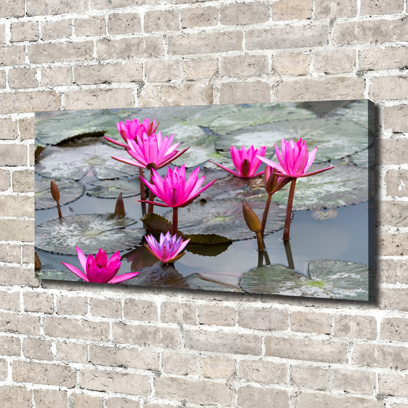 Lotus Flower - Wrapped Canvas Print