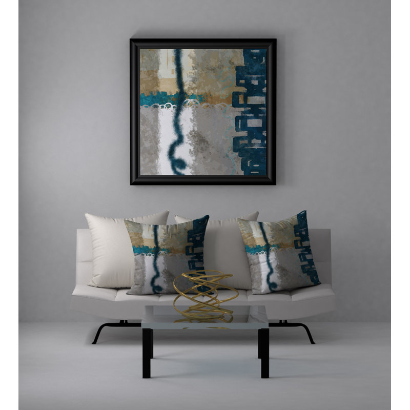 Fameuse Coussin décoratif carrée Go-Ahead, 24 po x 24 po