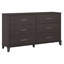 Commode double à 6 tiroirs l 59 po Giovanna-781160686