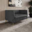 Cramlington Velvet Square Arm Loveseat-99419307