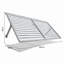 Volet métallique Breeze Louver - blanc-738452044