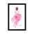 Black Floater Framed