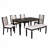 6-Piece Kitchen Dining Table Set