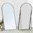 Oversized Arched Full Body Mirror with Stand – Wall-Mounted or Freestanding Floor Mirror for Room Decor-1613834054-1614505346