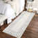 Geometric Bordered Machine Washable Rug with Rubber Backing for Living Room Modern Non-Slip Dining Room Rug Easy-Cleaning Floor Carpet for Bedroom
