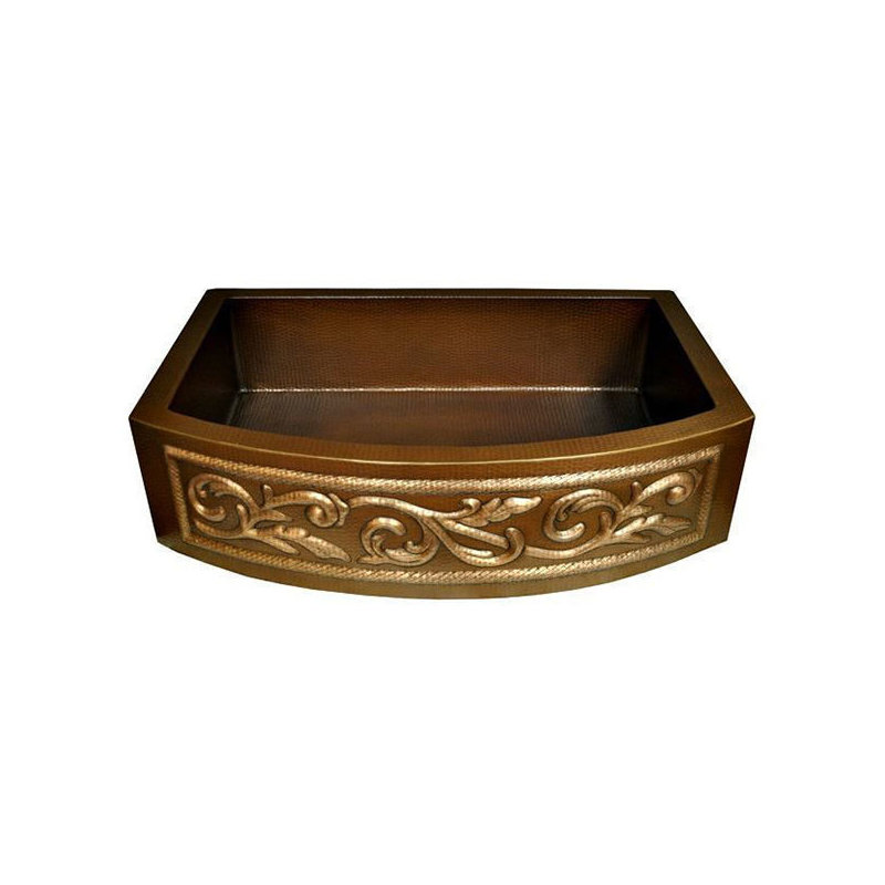 Lark Manor 560mm W Single Bowl Copper Kitchen Sink