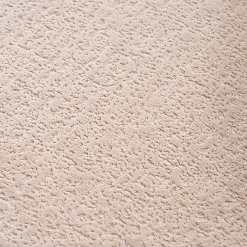 Causeuse courbée beige chaud LY-025S: compact sans assemblage, petit canapé en chenille, éponge 30D, compact pour les appartements, L 65 po, 300 lb, 3 coussins