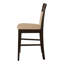 Tabouret de comptoir 25,5 po Ashwanth en beige et brun