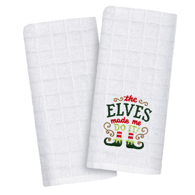 Embroidered Linen Set Kitchen Towel
