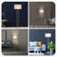 Lampe sur pied moderne 61 po pour salon Diyan, finition nickel brossé, abat-jour en lin blanc pur