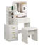 Barranca Dressing Table with Sliding Mirror-899757121
