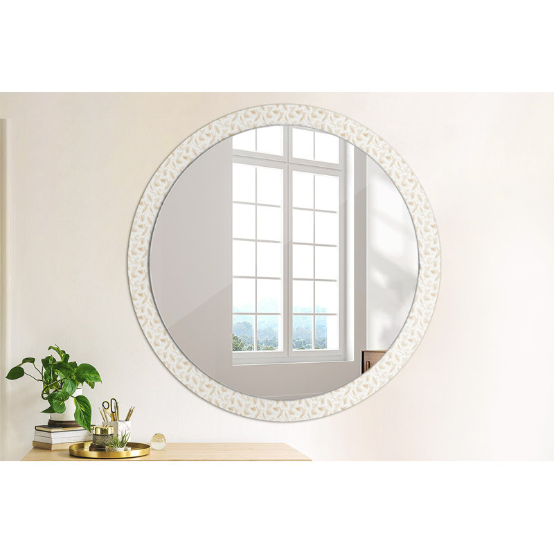 Huldar Glass Flat Wall Mirror