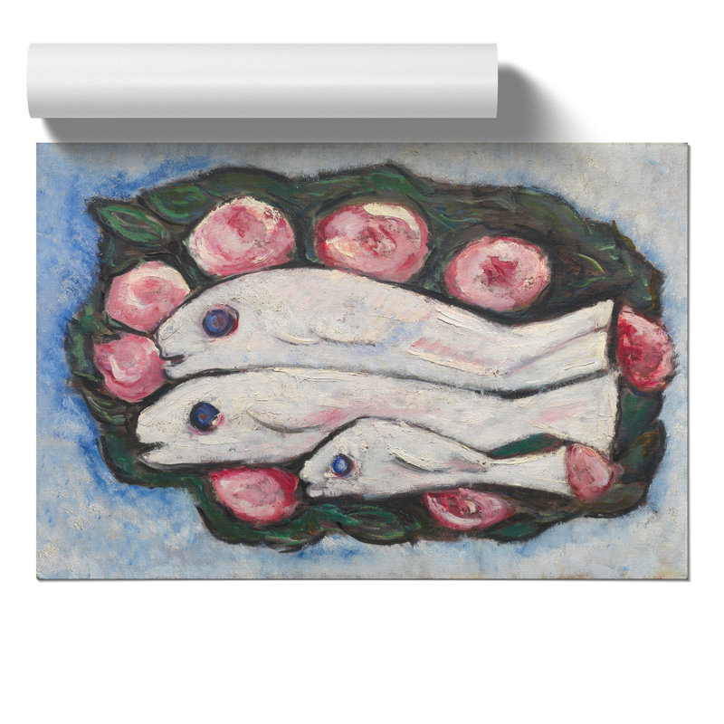 Banquet in Silence by Marsden Hartley - Frameless Print, 59cm H x 84cm W x 0.1cm D