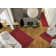 Ebern Designs Yenni 3 Piece Area Rug Set (5'x7', 3'x4', 24"x60") Chili Red