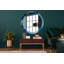 Huldar Glass Flat Wall Mirror