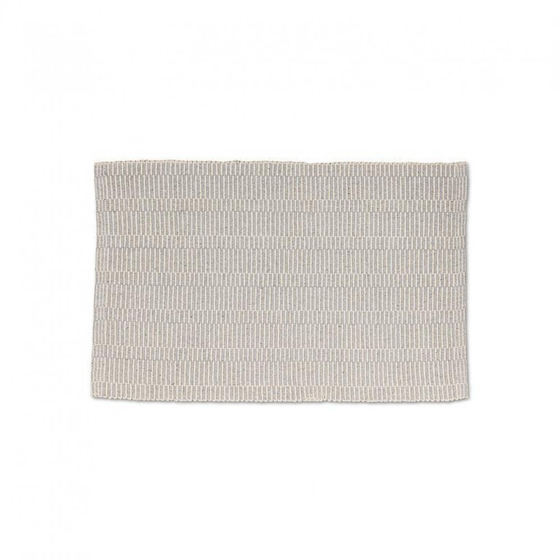 Short Stripe Woven Mat