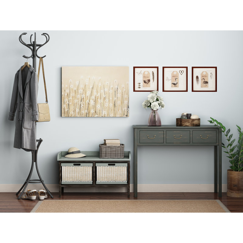 Vinea 39.4'' Console Table, Dark Teal