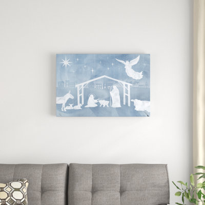 Impression sur toile tendue « Star of Bethlehem collection A » par Grace Popp
