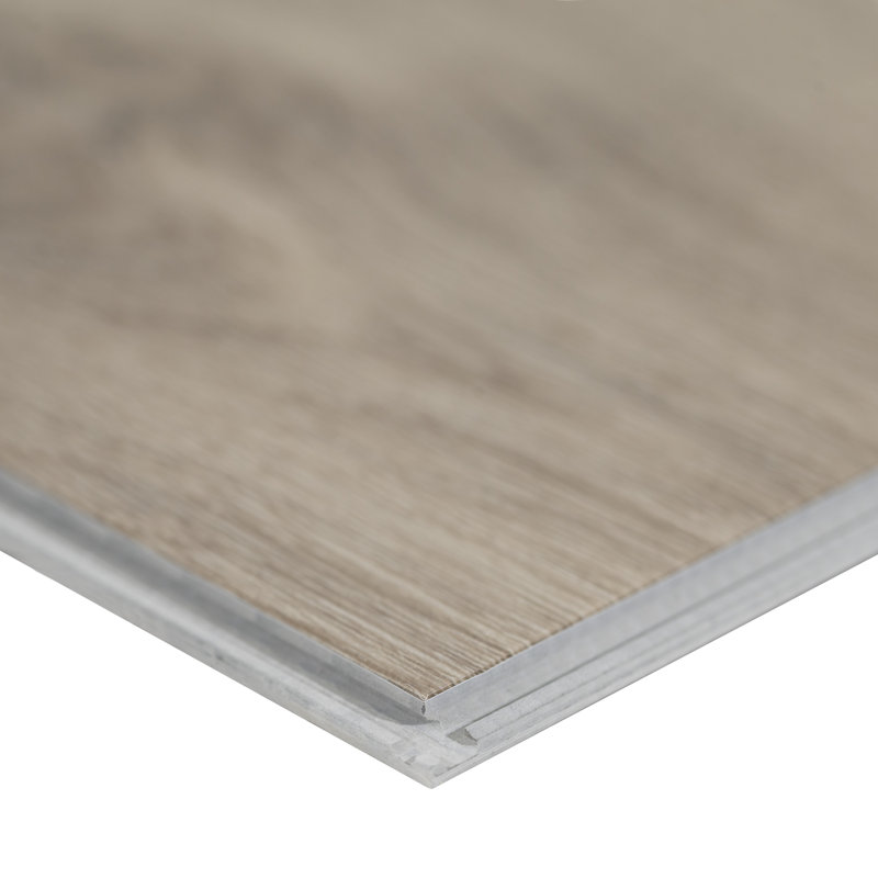 Parkland Estate Gray 9 in. x 60 in. 5mm 12mil Waterproof Rigid Core Luxury Vinyl Plank Flooring, Estate Gray