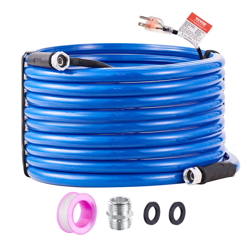 Enrouleur de tuyau en plastique, 0.6" H x 900" W x 0.6" D
