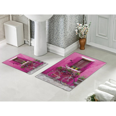 Ensemble de tapis de bain 2 pièces Dinus