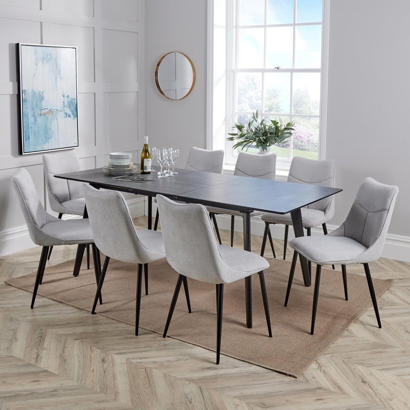 Caspar 8 - Person Extendable Dining Set