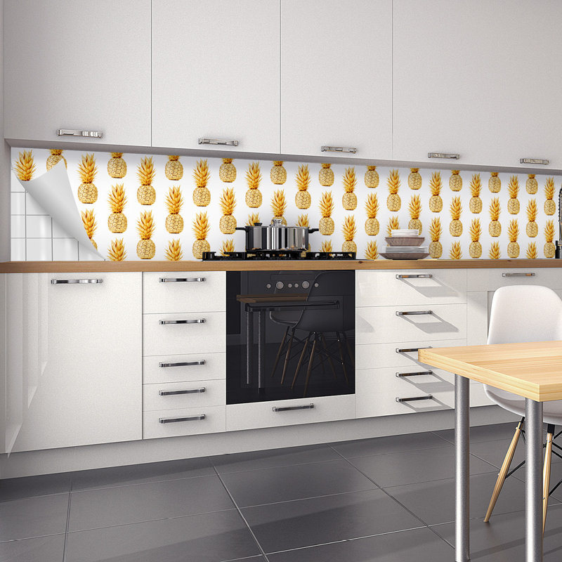 Eastleigh 60cm W x 450cm L PVC Peel and Stick Panel