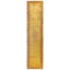 Overdyed Hand-Knotted Wool Modern-Contemporary Yellow Runner 2' 7" x 11' 3"