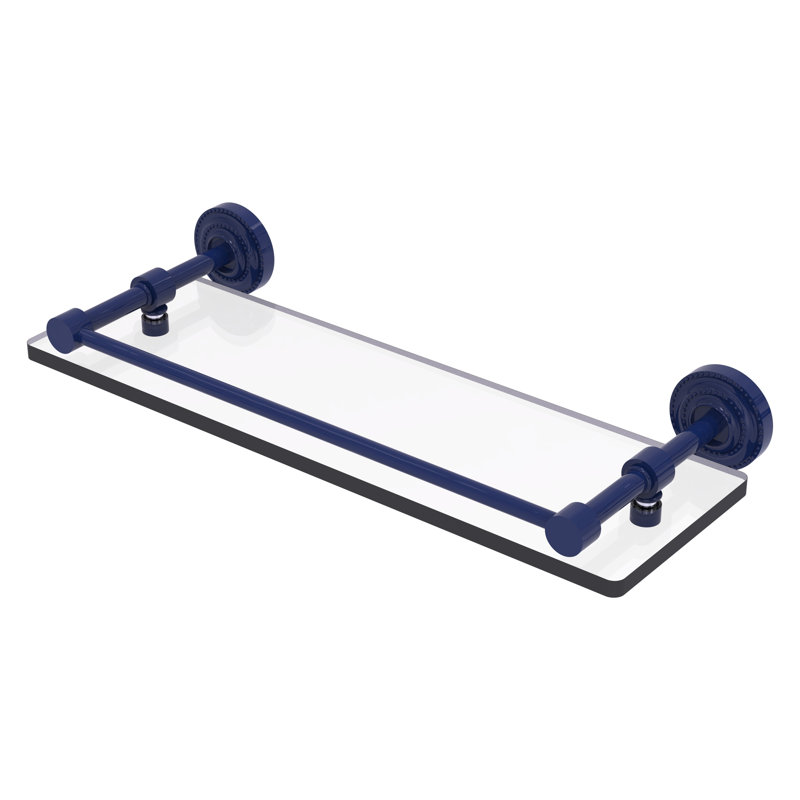 Tablette flottante Dottingham, H 3 po x l 16 po x P 5 po, Bleu méditerranéen