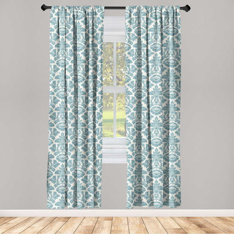 Semi Sheer Curtain Pair